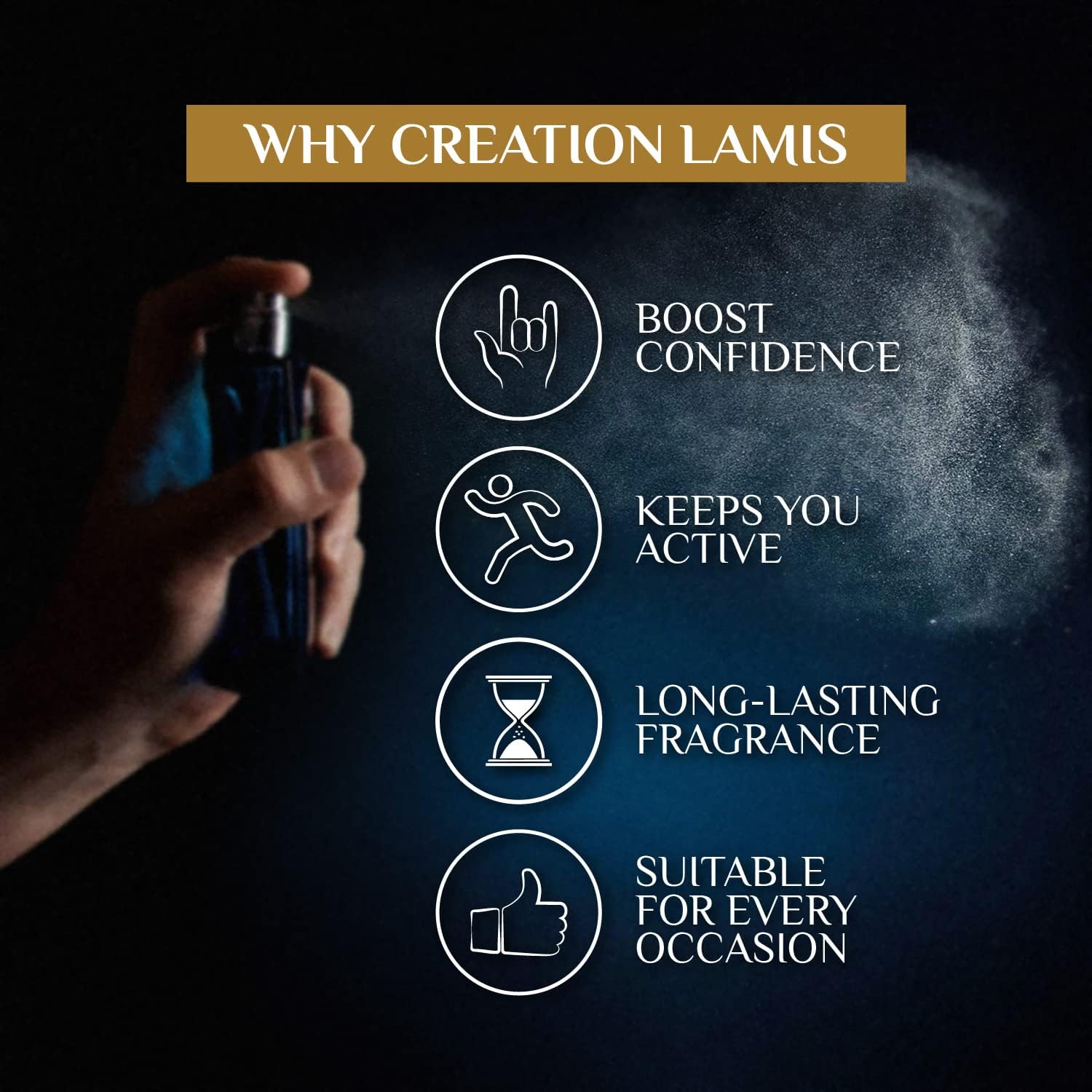 Creation Lamis Ruler Gift Set For Him 100 Ml Edt Shower Gel And After Shave Balm