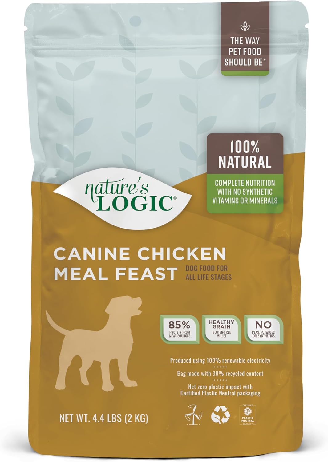 Nature'S Logic Canine Chicken Meal Feast, 4.4Lbs
