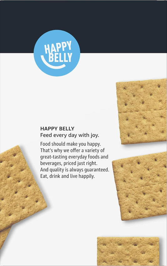 Amazon Brand - Happy Belly Honey Graham Crackers, 1.8 pound (Pack of 1)