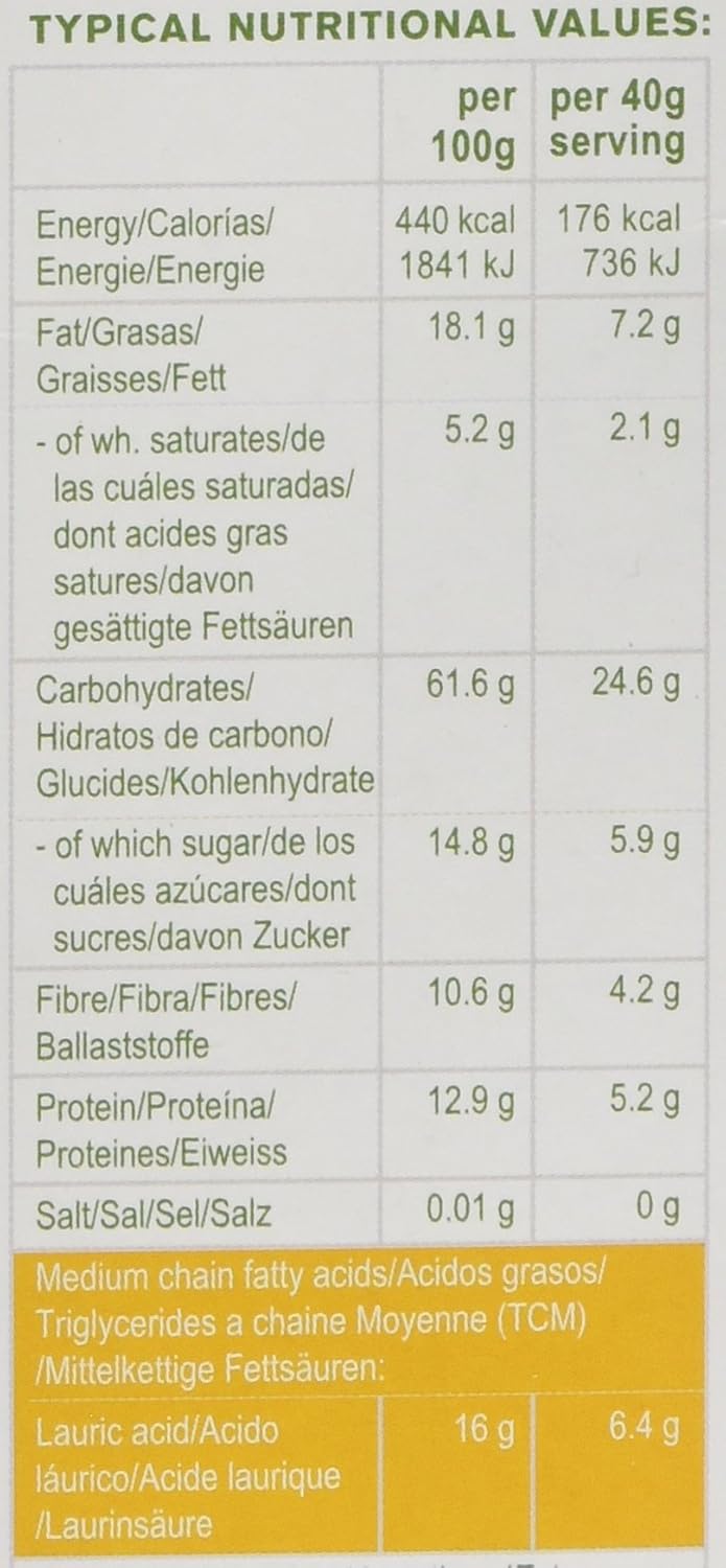 Primrose'S Kitchen Raw Carrot, Apple And Cinnamon Muesli 400 G (Pack Of 2)