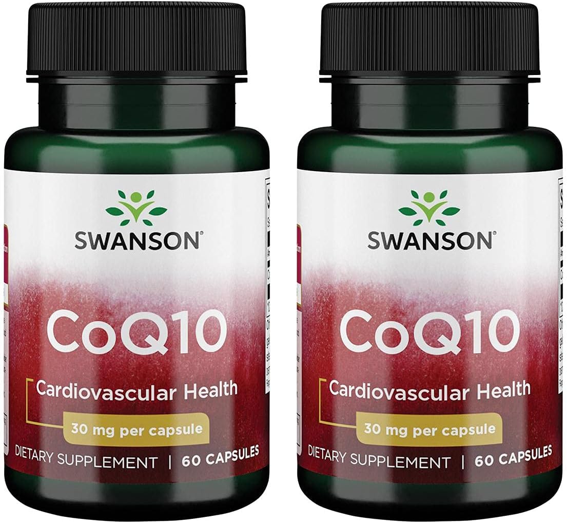 Swanson Coq10 30 30 Milligrams 60 Capsules (2 Pack)