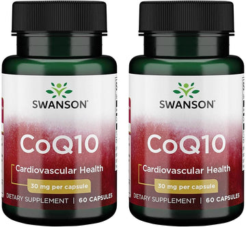 Swanson Coq10 30 30 Milligrams 60 Capsules (2 Pack)