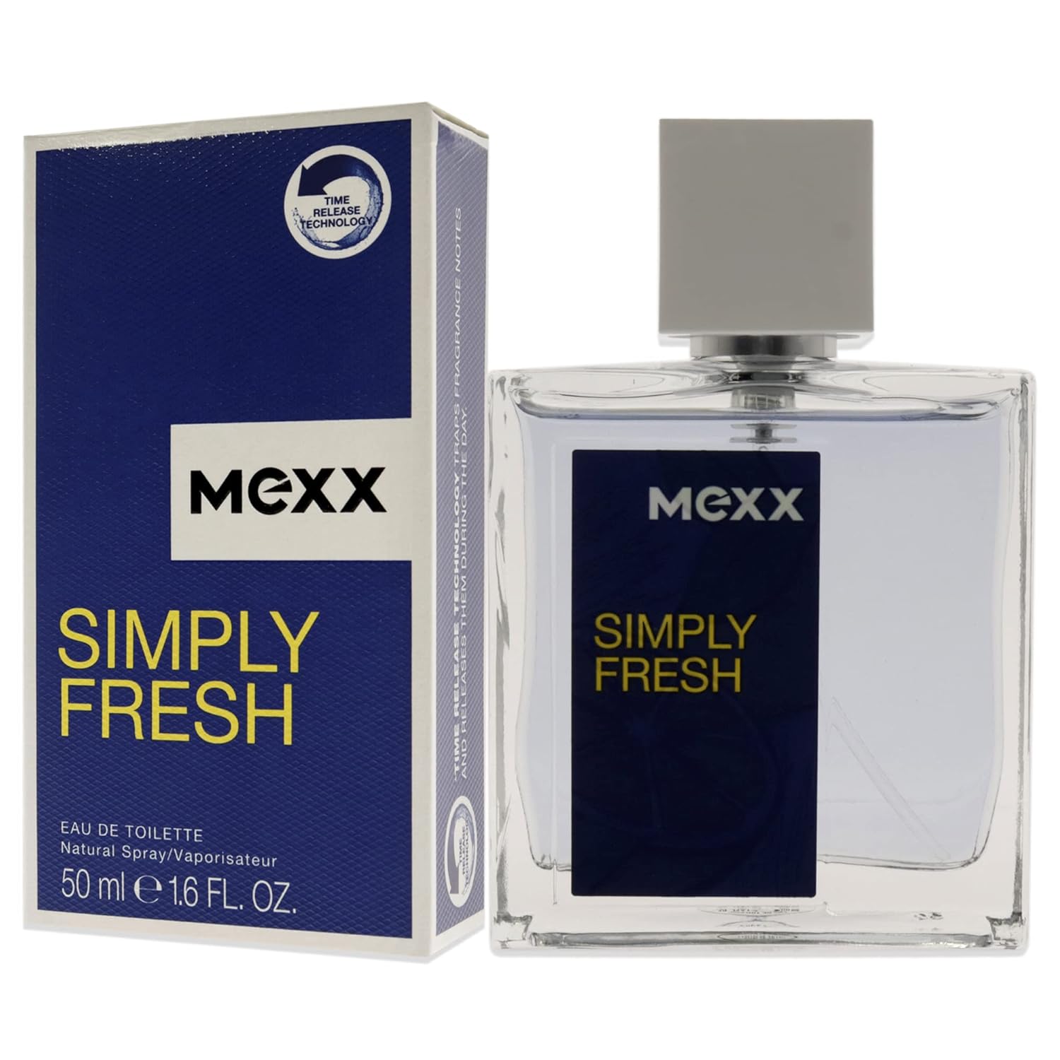 Mexx Simply Fresh Eau De Toilette Spray, 1.6 Fl Oz : Beauty & Personal Care