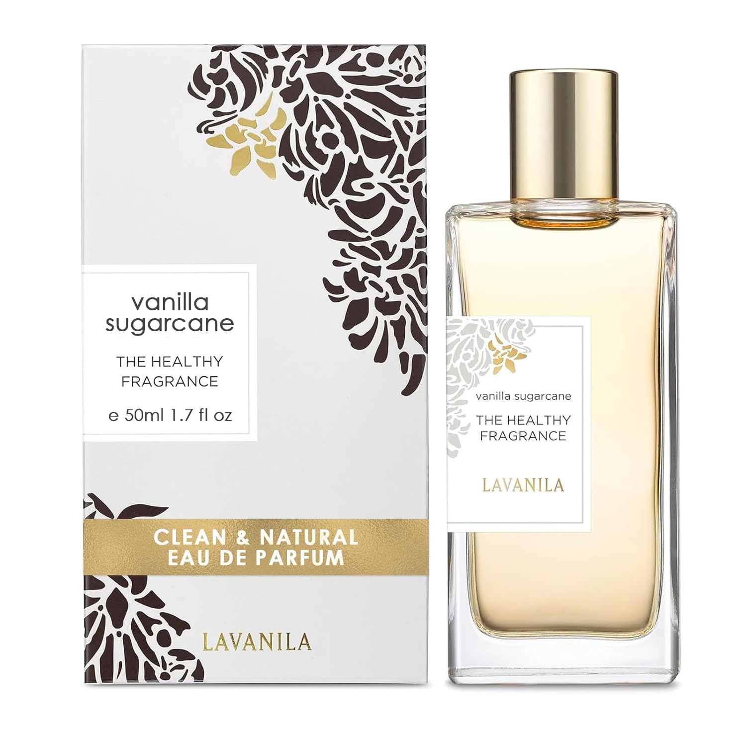 Lavanila Vanilla Sugarcane Perfume For Women, 1.7 Fl Oz - Clean And Natural Eau De Parfum Made In Usa