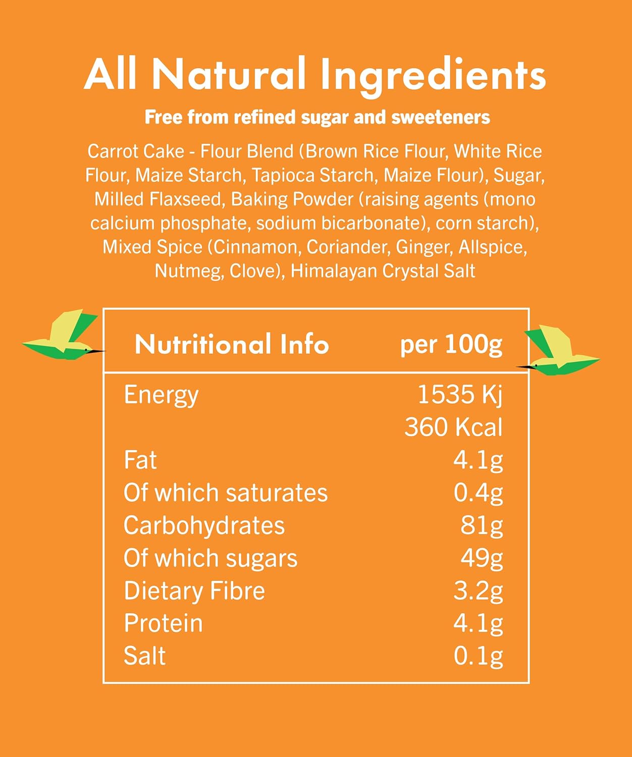 Gluten Free Cake Mix | Creative Nature Vegan Carrot Baking Mix | Organic, Nut Free, Dairy Free, Baking Mix | Top 14 Allergen Free | 2 Pack : Amazon.co.uk: Grocery