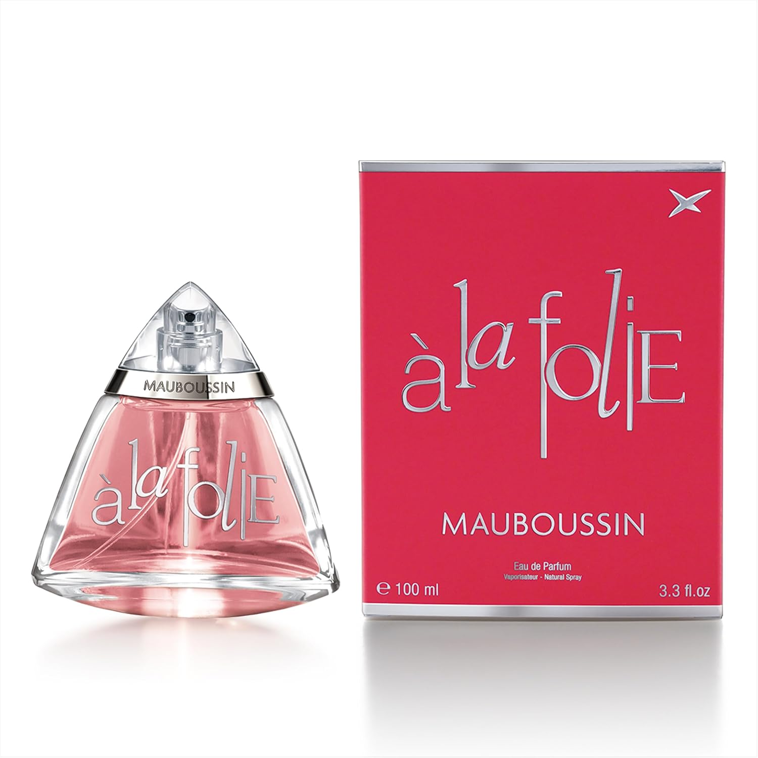 Mauboussin - A La Folie 100Ml (3.3 Fl Oz) - Eau De Parfum For Women - Floral & Oriental Scents