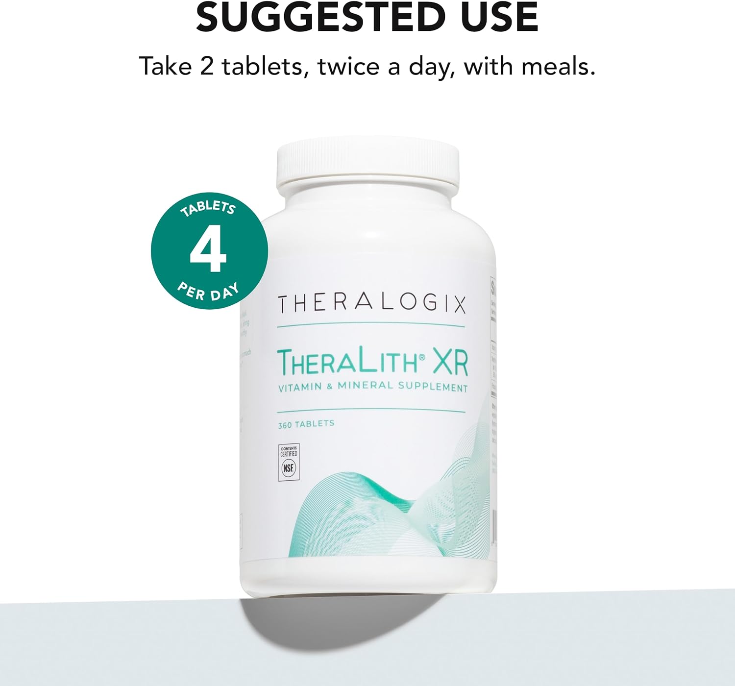 TheraLith XR Calcium Oxalate Reduction Supplement | Kidney & Urine Chemistry Health | 90 Day Supply | Extended Release | Manufactured in USA and NSF Certified : Health & Household