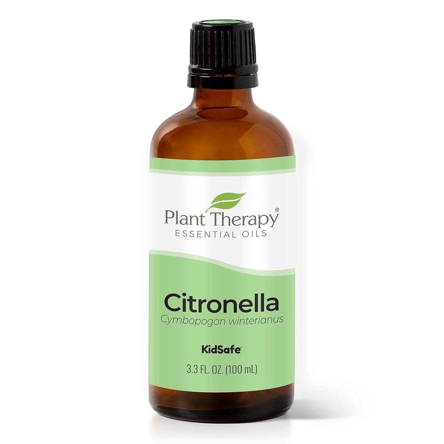 Plant Therapy Citronella Essential Oil 100 Ml (3.3 Oz) 100% Pure, Undiluted, Citronella Oil For Aromatherapy, Diffuser, Candle Making, Skin Care, Outdoors, Therapeutic Grade