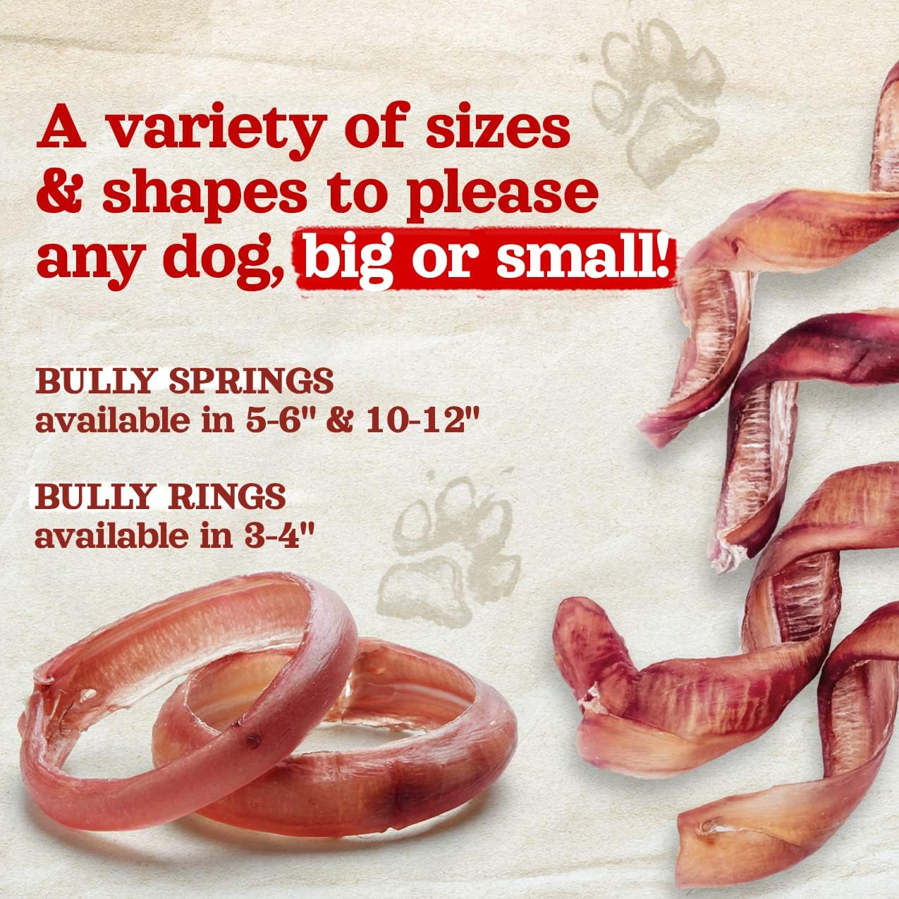 Natural Farm Odor Free Bully Sticks Ring Shaped (3-4 Inch, 10 Pack) - 100% Beef Chews for More Engagement & Fun, Grass-Fed, Non-GMO, Fully Digestible - Best for Small & Medium Chewers : Pet Supplies