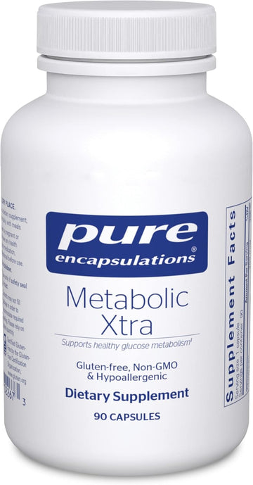 Pure Encapsulations Metabolic Xtra | Supplement To Support Carbohydrate Metabolism, And Homeostasis* | 90 Capsules