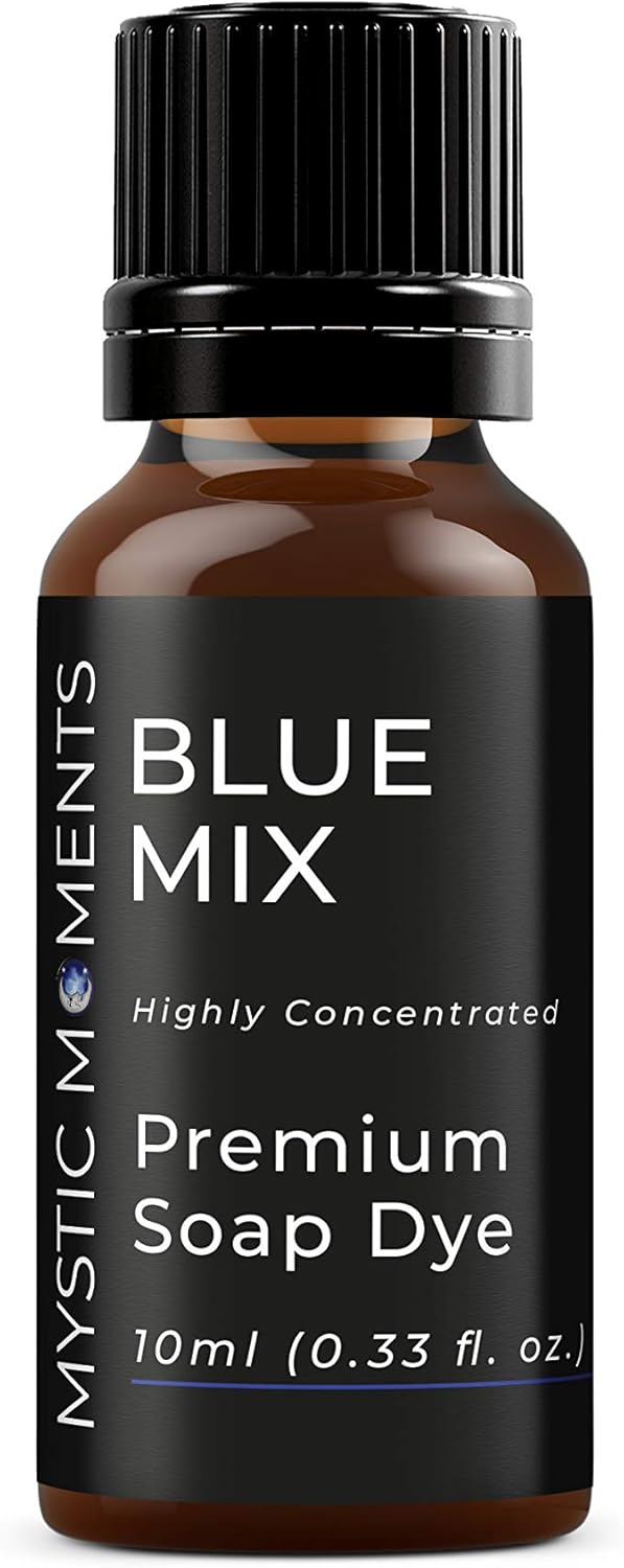 Mystic Moments | Blue Mix - Highly Concentrated Soap Dye 10Ml | Perfect For Soap Making, Creams And Lotions