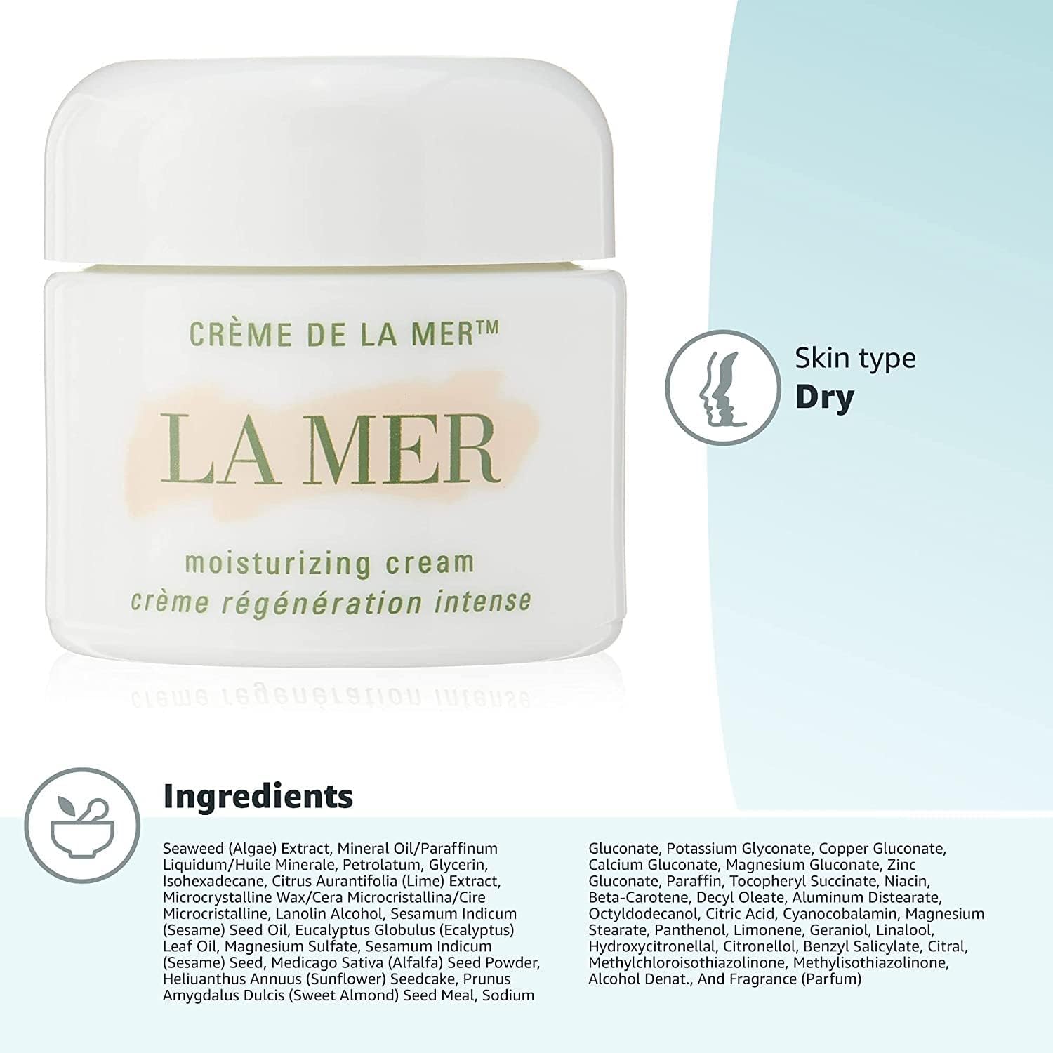 La Mer Moisturizing Cream For Unisex 2 Oz Cream