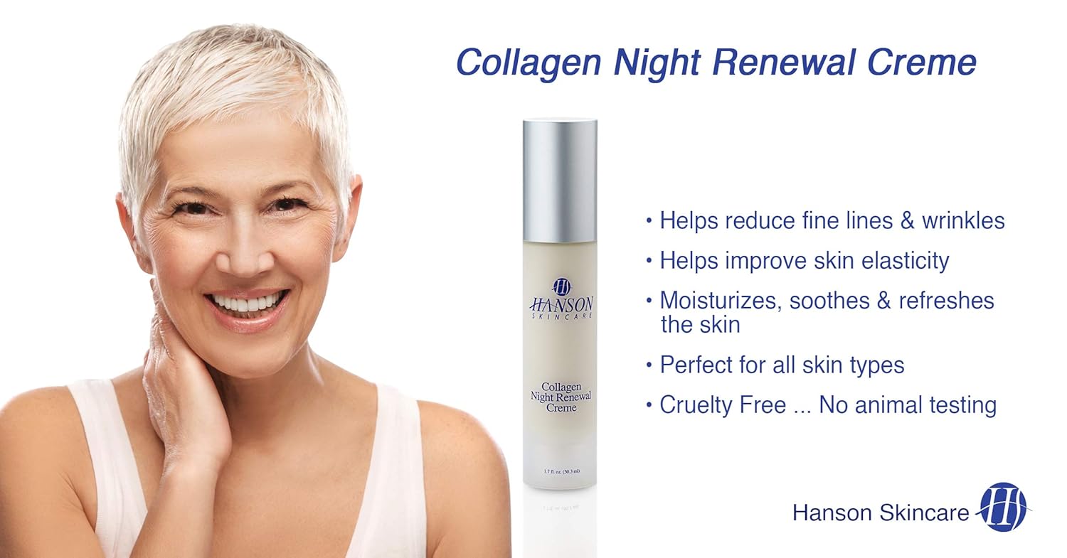 Anti Aging, Dr Recommended Collagen Boosting Moisturizer Cream - 1.7 Oz : Beauty & Personal Care