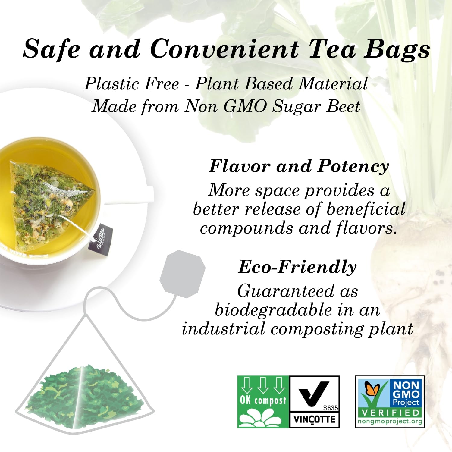 Wild Bliss Organic Wild Hawthorn Leaf And Flower Herbal Tea - Caffeine Free Heart Health Herbal Support - 20 Plant Based Tea Bags