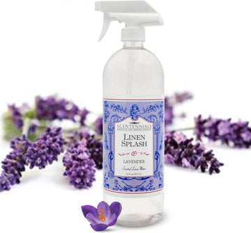 Lavender Linen and Room Spray 32oz, Refreshing Bed Linen Spray, Luxurious Scent, Ideal for Freshening Linens, Laundry Basket & Home Ambiance
