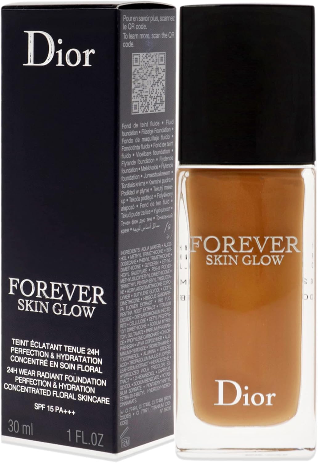 Christian Dior Dior Forever Skin Glow Foundation Spf 15-5N Neutral Glow For Women 1 Oz Foundation