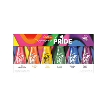 Sally Hansen Insta-Dri Pride 6 Pack - Rainbow, 6 X 0.3Oz