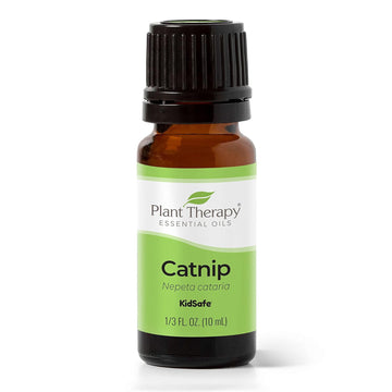 Plant Therapy Catnip Essential Oil 100% Pure, Undiluted, Natural Aromatherapy, Therapeutic Grade 10 Ml (1/3 Oz)