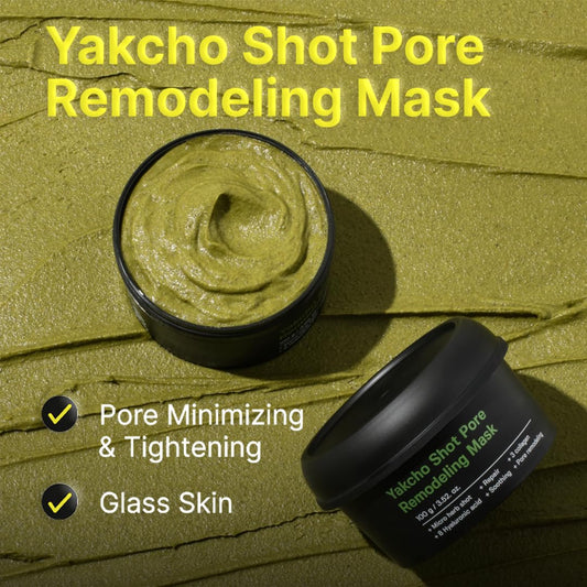 Sungboon Editor Yakcho Shot Pore Remodeling Mask | Clay Mask For Pores | Blackheand Remover | Korean Face Mask | Exfoliating Face Mask For Oily Skin | Korean Skin Care | 3.52 Oz