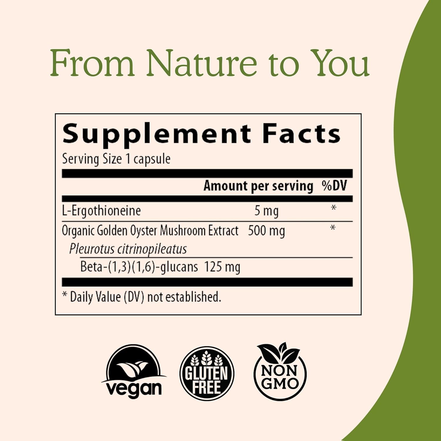 Real Mushrooms Ergothioneine (60ct) and Chaga (120ct) Bundle with Shiitake and Oyster Mushroom Extract - Longevity, Digestive Health - Vegan, Gluten Free, Non-GMO - Natural Support for Healthy Aging : Health & Household