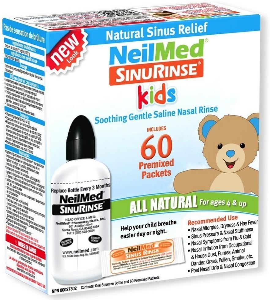 Neilmed Sinus Rinse Paediatric Kit, 1 each (Pack of 3) : Health & Household