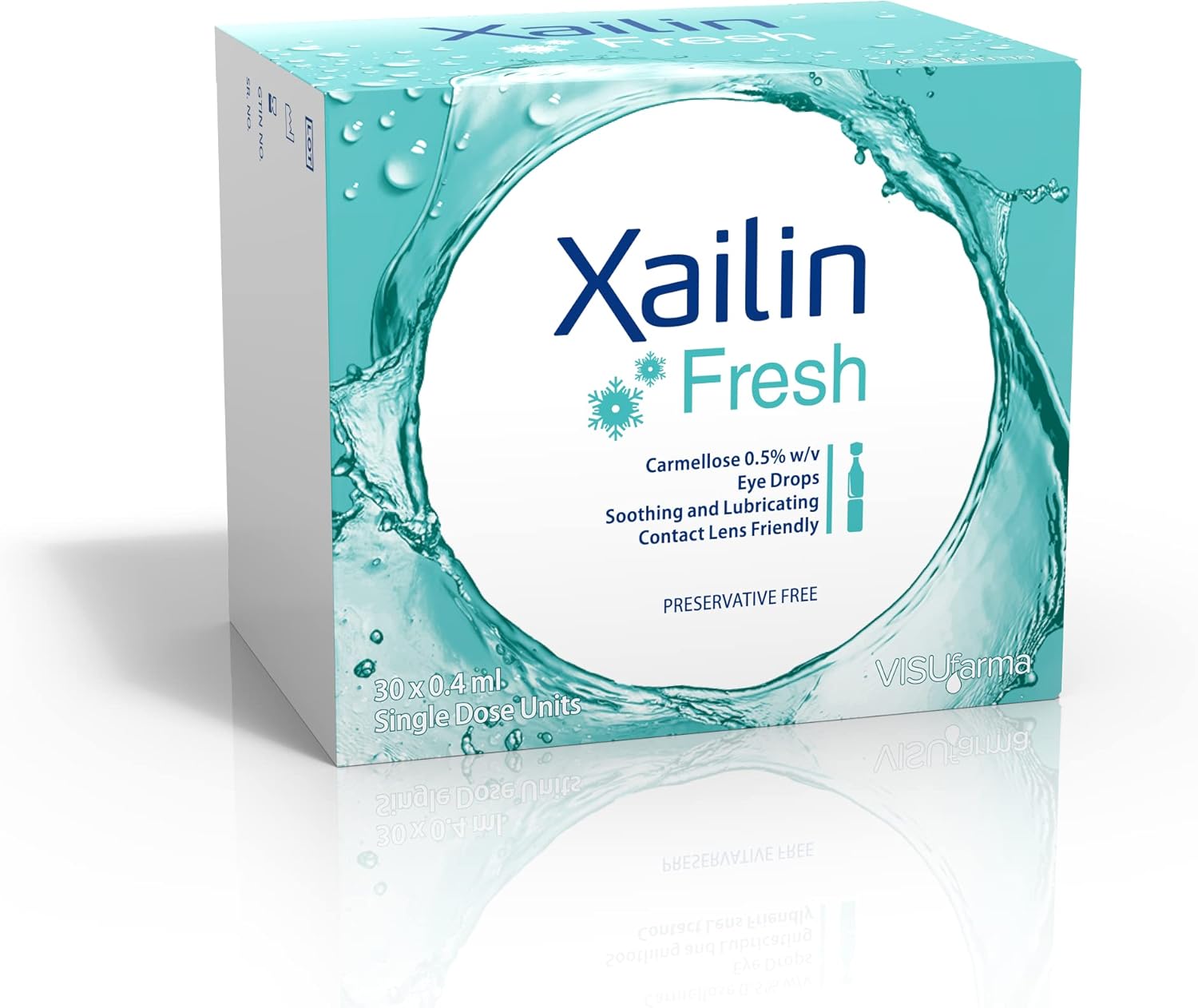 Xailin Fresh 30X0.4 Millilitres Eye Drops X3 Pack