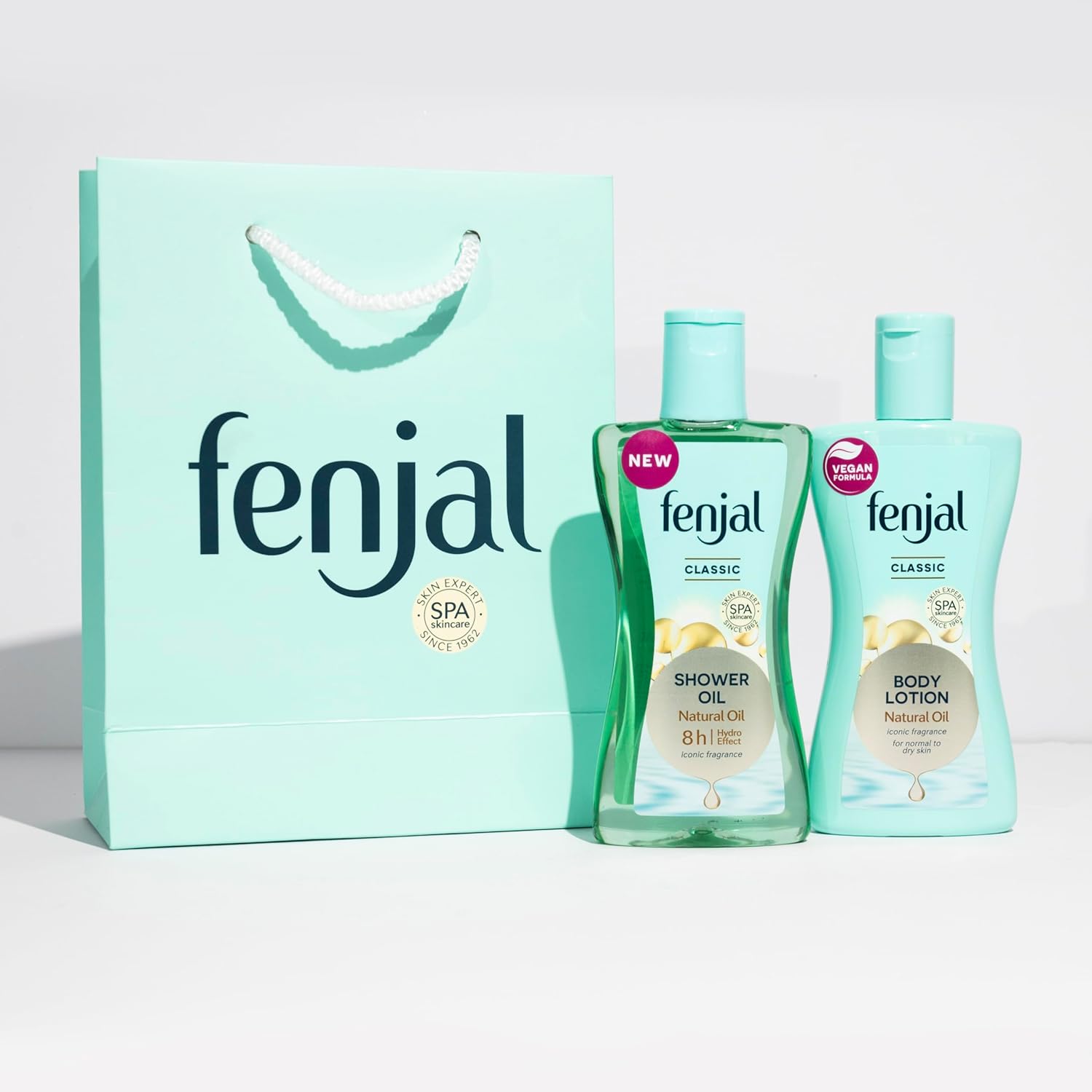 Fenjal Hydration Hero Bundle |Classic Shower Oil (225Ml) | Classic Body Lotion (200Ml) | Gift Set