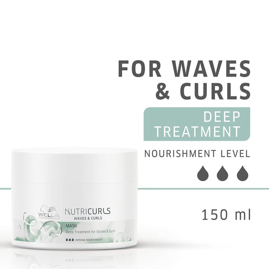 Wella Professionals Nutricurls Shampoo For Waves| Formulated With Nourish-In Complex| Nourish And Define Waves| Formulated Without Sulfates| 1.6 Fl Oz