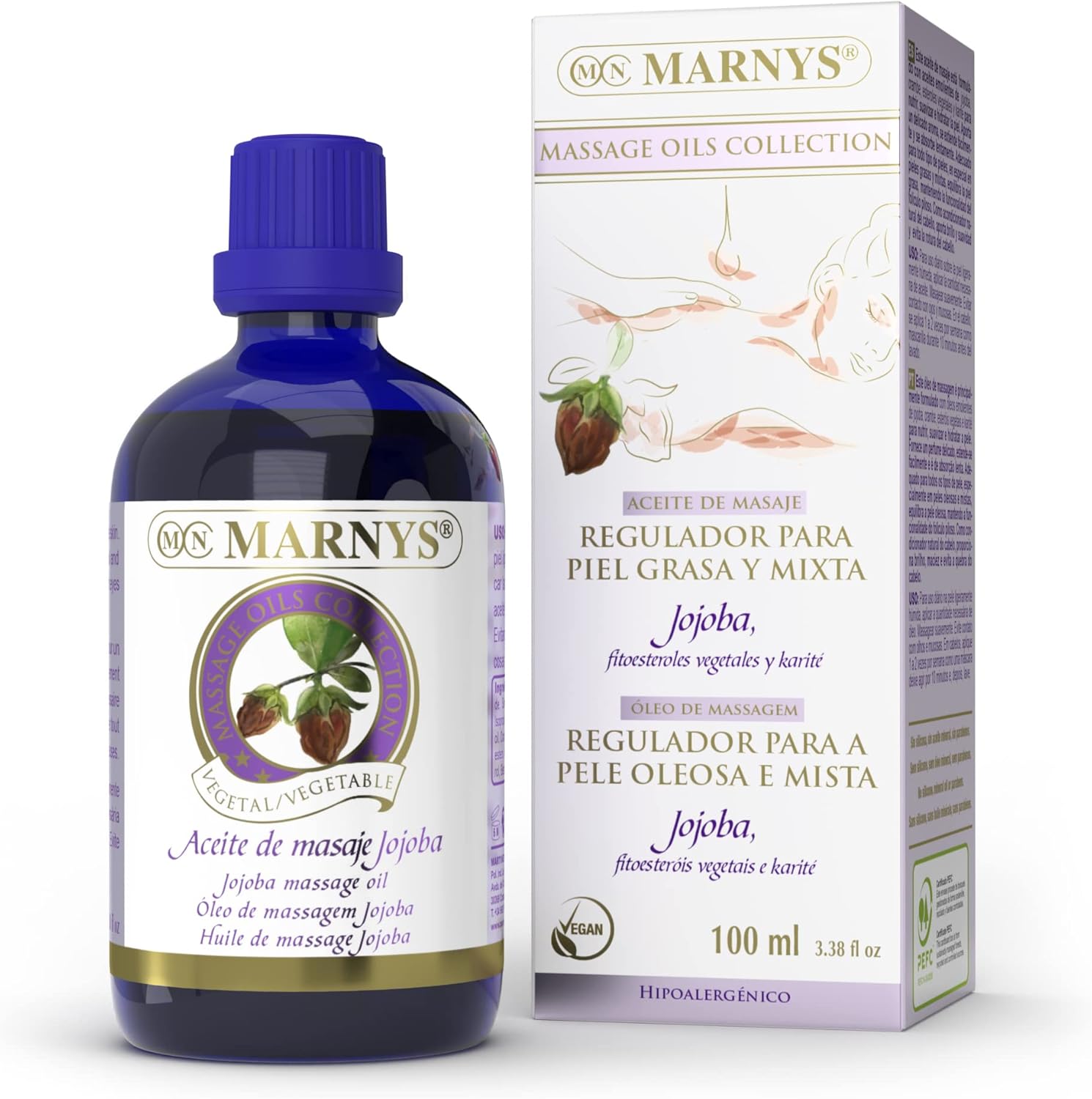 Marny'S Aceite De Jojoba Masaje - 100 Ml 100 Ml