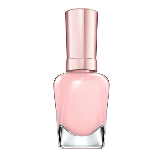 Sally Hansen Color Therapy Nail Polish, Rosy Quartz 0.5 Ounce Long-Lasting Nail Polish With Gel Shine And Nourishing Care, Pack Of 2