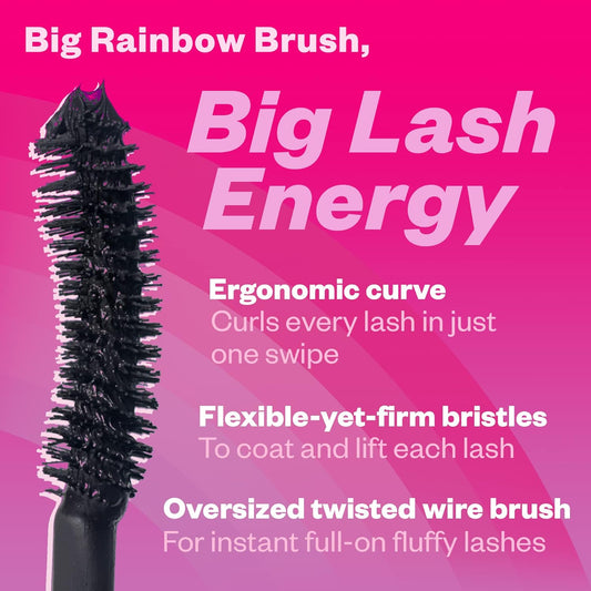 Kosas The Big Clean Mascara | Longwear, Fluffy Lashes, Intense Black