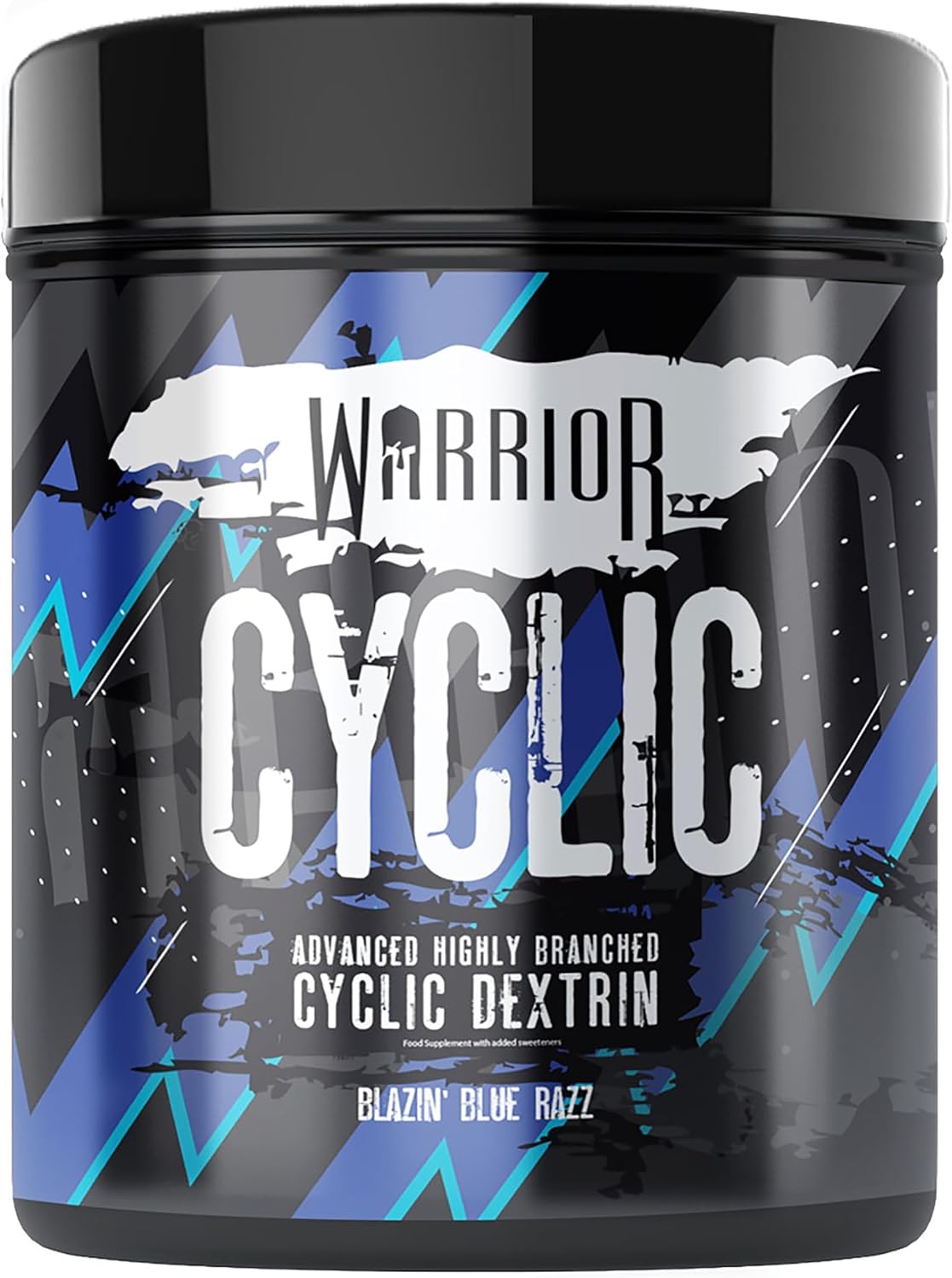 Warrior Cyclic Dextrin 400G - Advanced Pre And Intra-Workout Carbohydrate Source - 16 Servings (Blazin' Blue Razz)