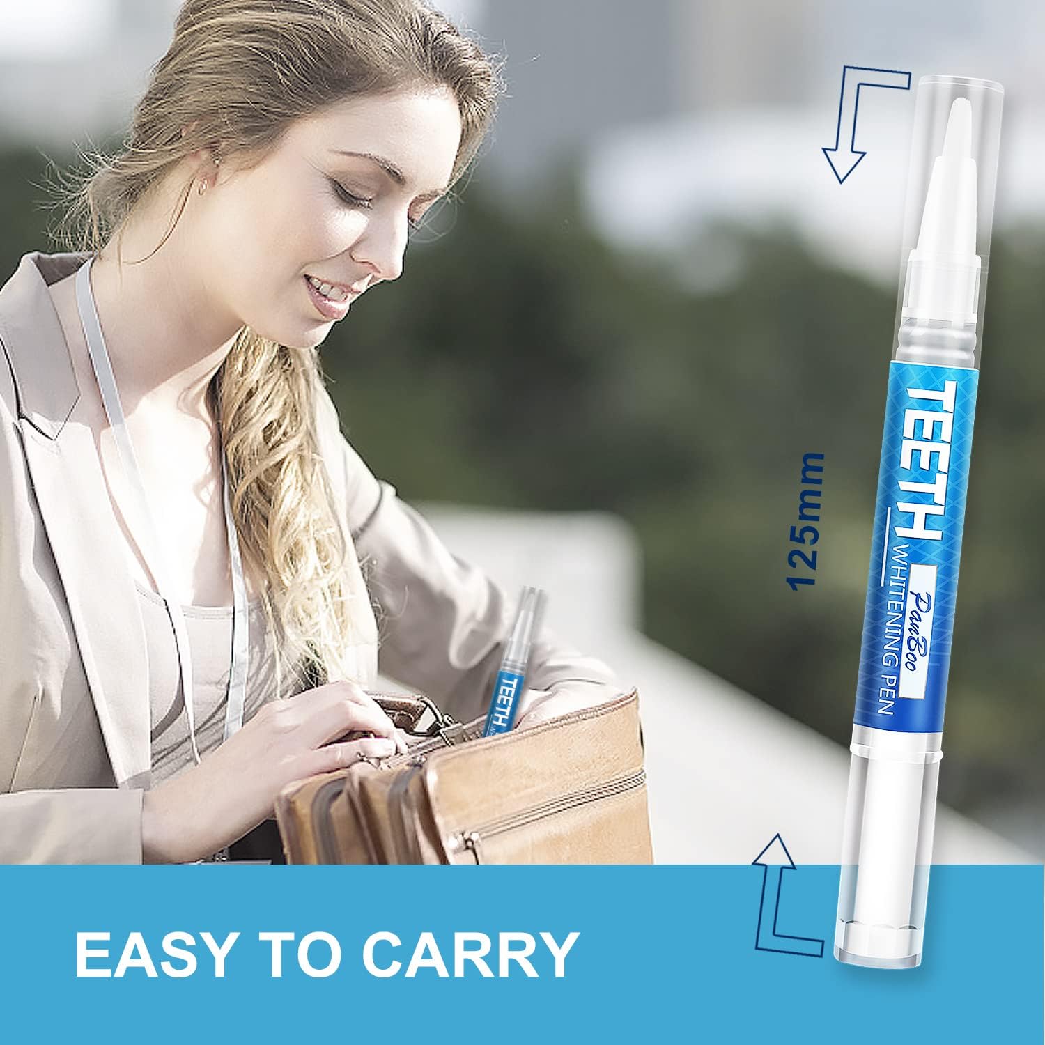Teeth Whitening Pen 4+1(5 Pack), 70+ Treatments, Use Twice A Day Up To 1-6 Shade Whiter In 1-2 Weeks, 4 Whitening Pens Plus 1 Desensitizing Pen, Effective, Painless And Enamel Safe Teeth Whitening Gel : Health & Household