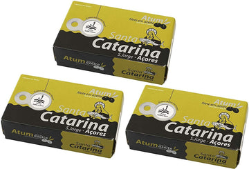 Tuna Fillet In Olive Oil 3 Tins X 120 G, Santa Catarina / Portugal