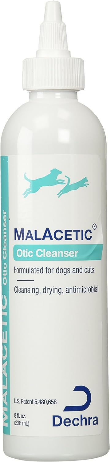 DECHRA MalAcetic Otic Cleanser, 8 oz