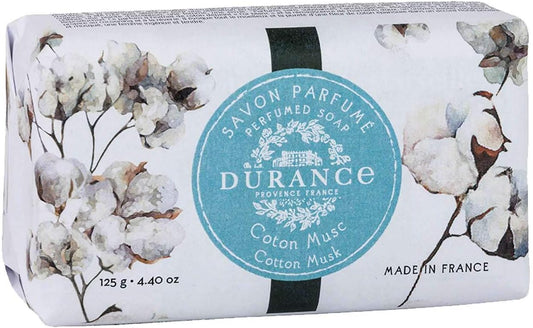 Durance Cotton Musk Soap 125g - Les Eternelles Body, Soothing & Moisturising : Amazon.co.uk: Beauty