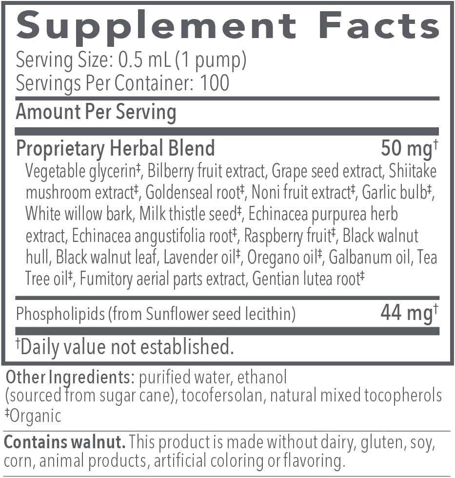 Biocidin Gut Cleanse + Digestive Health Liquid Formula - LSF Liposomal Liquid - Biofilm Disruptor with 18 Herbal Gut Health Supplements - More Bioavailable for Optimal Absorption (50 ml) : Health & Household