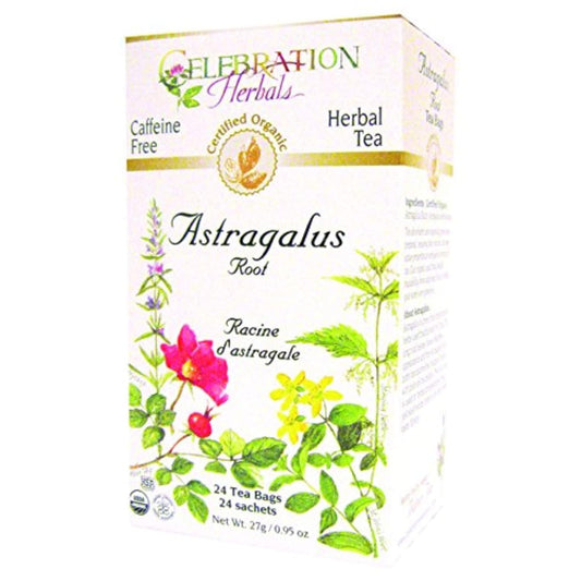 Celebration+Herbals+Teabags+Herbal+Tea+Astragalus+Root+Tea+Organic+-+24+Herbal+Tea+Bags : Grocery Tea Sampler : Grocery & Gourmet Food