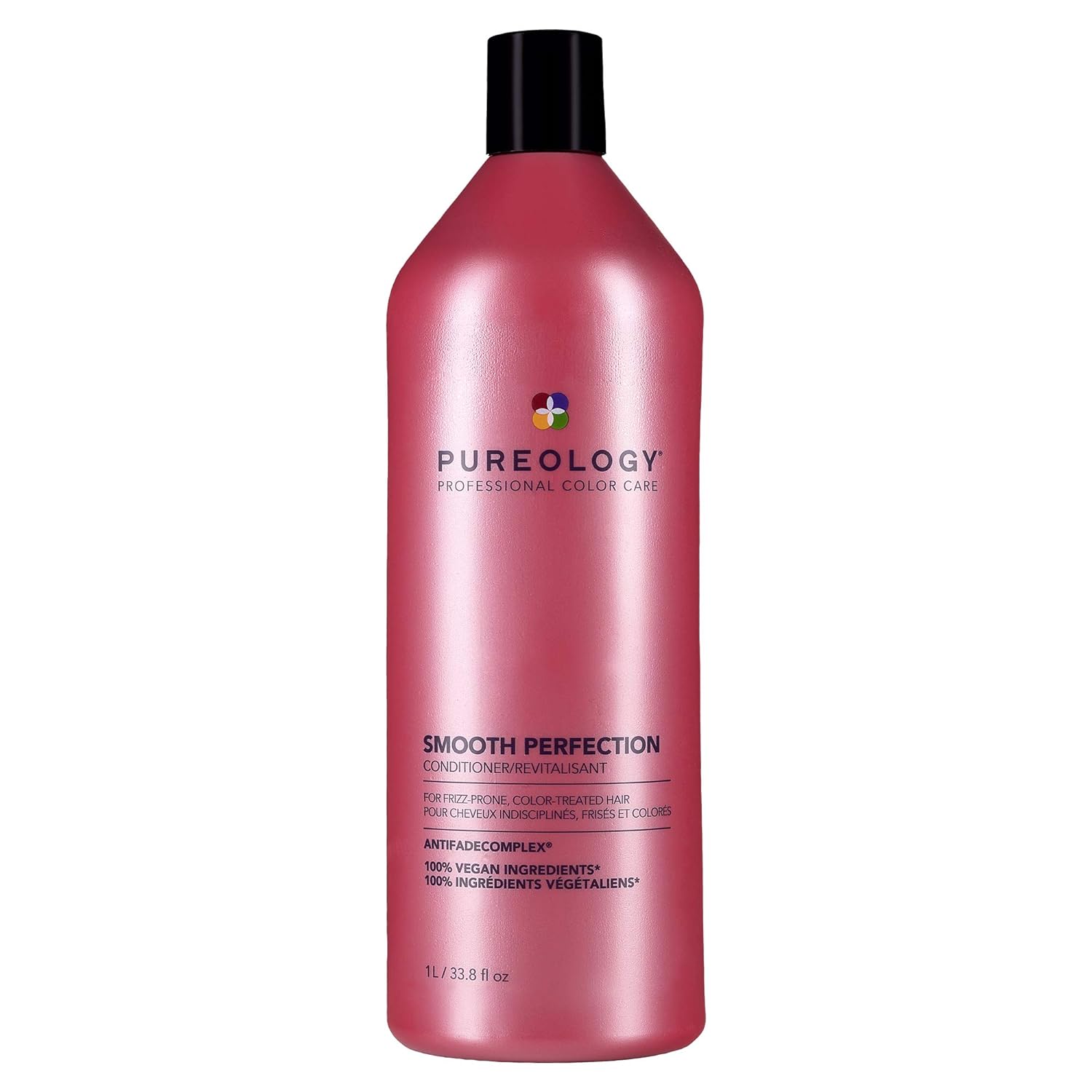 Pureology Smooth Perfection Conditioner | For Frizzy, Color-Treated Hair | Detangles & Controls Frizz | Sulfate-Free | Vegan