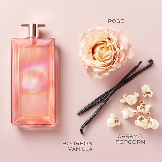 Lancôme? Idôle Nectar Eau de Parfum - Long Lasting Fragrance with Notes of Bright Florals & Warm Vanilla - Sweet & Floral Women's Perfume - 1.7 Fl Oz