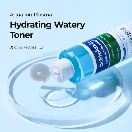 Aqua Ion Plasma Watery Toner 200Ml / 6.76 Fl Oz, Hyaluronic Acid, L22, Moisturizing, Korean Skincare