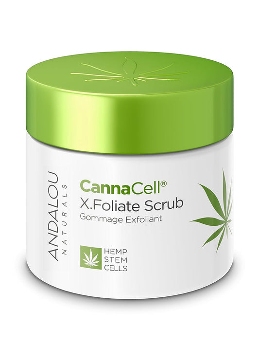 Andalou Naturals CannaCell X.Foliate Scrub, 1.7 Ounces