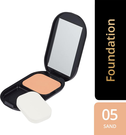 2 X New Max Factor Facefinity Compact Foundation Spf20-01 Porcelain