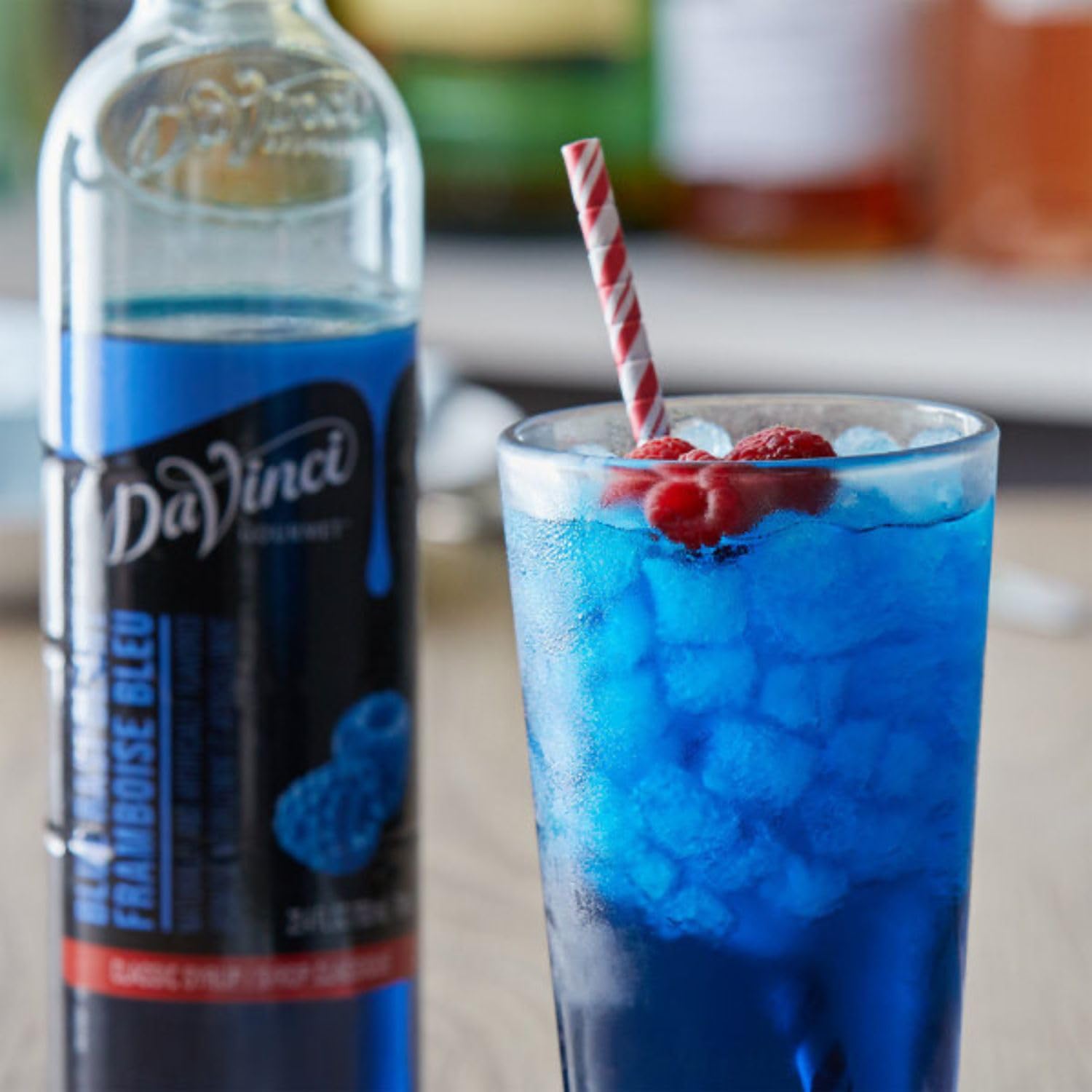 Davinci Gourmet Classic Blue Raspberry Syrup, 25.40 Fl Oz (Pack Of 1)