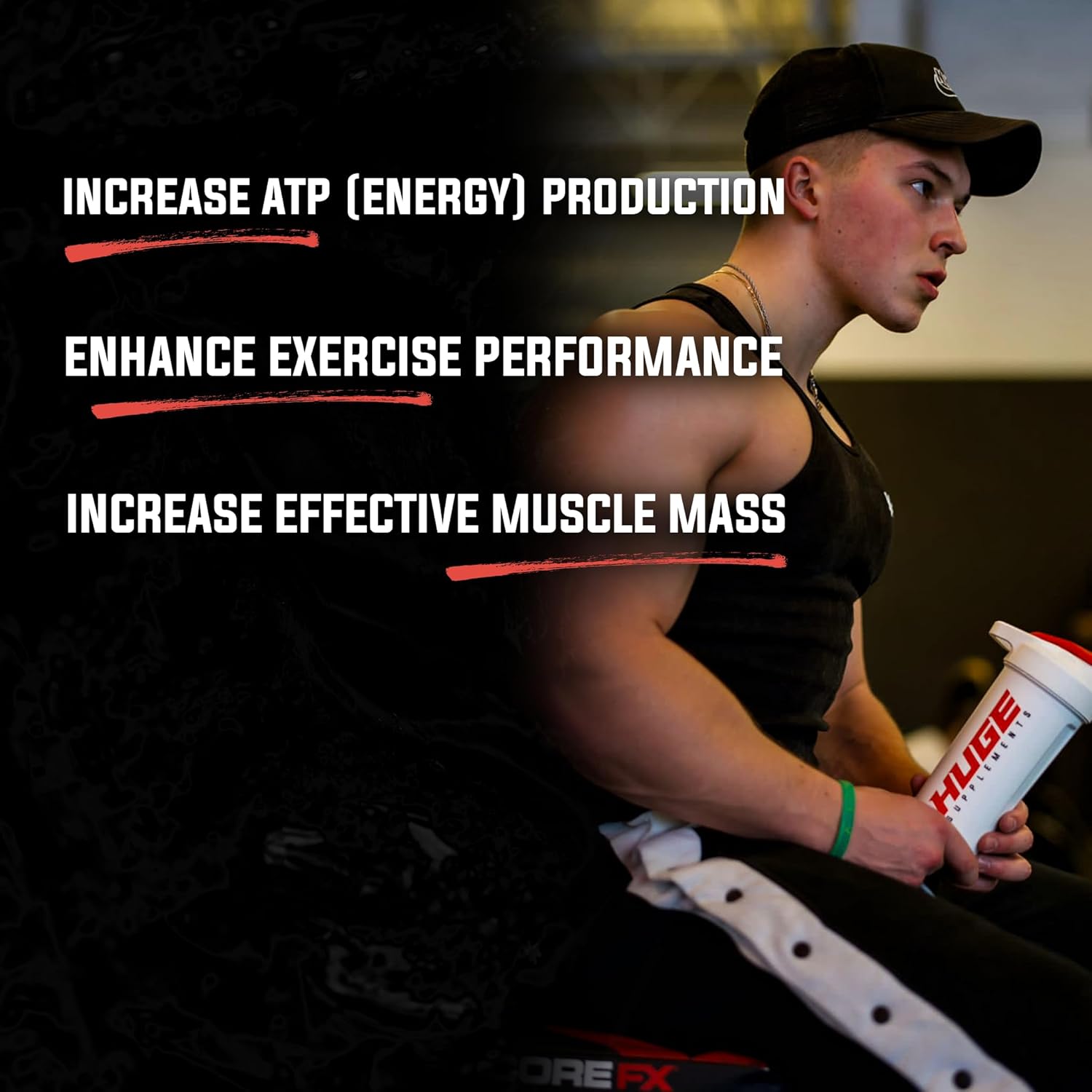 Creatine Monohydrate Capsules, 5G Per Serving, Scientifically Dosed To Maximize Lean Muscle Growth, Strength, Recovery & Performance, Thoroughly Tested For Purity, For Men & Women, Convenient Capsules : Health & Household
