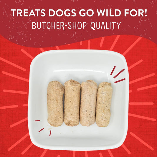 Stella & Chewy’S Freeze-Dried Raw Wild Weenies Dog Treats – All-Natural, Protein Rich, Grain Free Dog & Puppy Treat – Great For Training & Rewarding – Red Meat Recipe – 3.25 Oz Bag