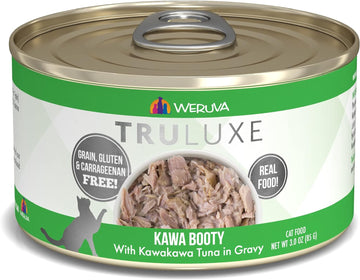 Weruva Truluxe Cat Food, Kawa Booty With Kawakawa Tuna In Gravy, 3Oz Can (Pack Of 24)