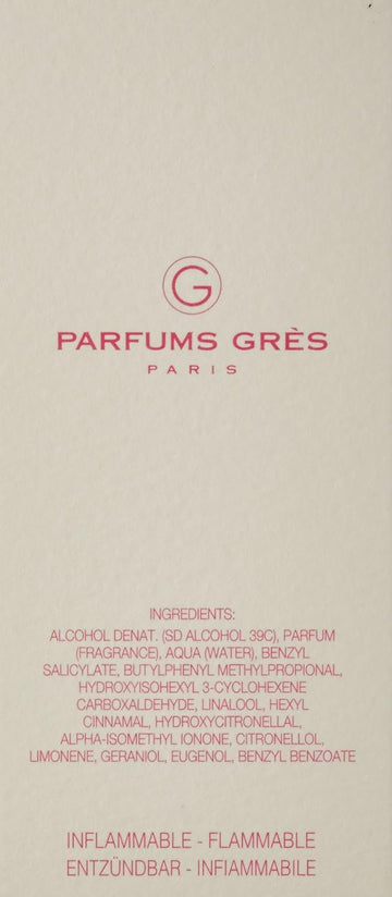 Cabotine Rose By Parfums Gres For Women. Eau De Toilette Spray 1.0 Oz