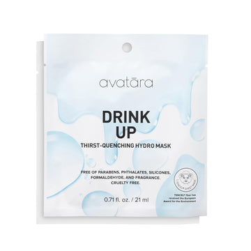 Avatara Drink Up Face Sheet Mask For Dry Skin, 0.71 Fluid Ounce