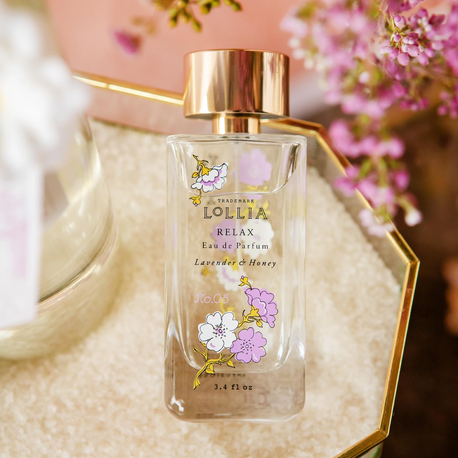 Lollia Elegance Eau De Parfum, 3.4 Fl. Oz. – White Amber & Mirabelle – Beautifully Captivating Perfume, Women’S Perfume, Eau De Parfum Spray For Women, Women’S Fragrance : Beauty & Personal Care